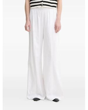 Gestuz Gzizza Elasticated-Waist Pants - White
