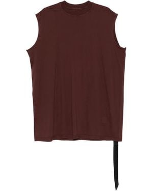 Rick Owens Sleeveless Tank Top - Brown