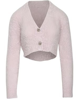 Marni Geknöpfter Cropped-Cardigan - Pink