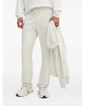 HUGO Drawstring Logo Pants - Natural