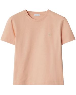 Burberry ボクシーフィット Tシャツ - ピンク