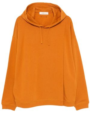 Qasimi Felpa Con Cappuccio - Arancione