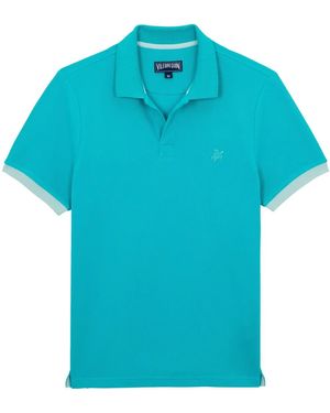 Vilebrequin コットンピケ Tシャツ - ブルー