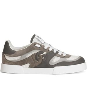Dolce & Gabbana パネル スニーカー - グレー