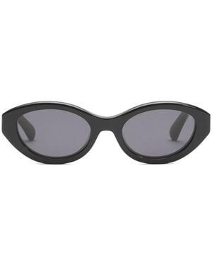 Ami Paris Oval-Frame Sunglasses - Grey