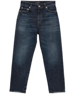 Dolce & Gabbana Frayed-Hem Jeans - Blue