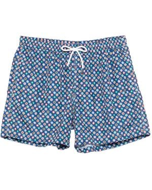 Fedeli Madeira Swim Shorts - Blue