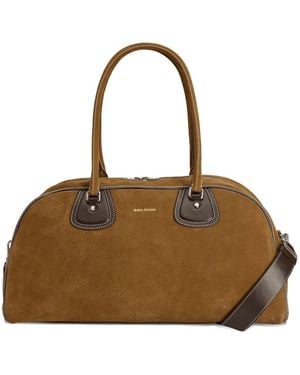 adidas Suede Duffle Bag - Brown