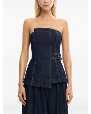 Significant Other Micah Denim Top - Blue