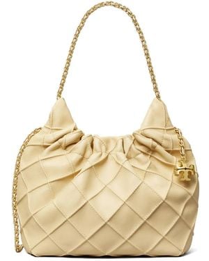 Tory Burch Borsa Passepartout Fleming Mini - Neutro
