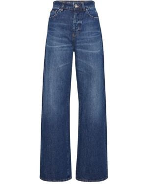 Philipp Plein Skater-Fit Jeans - Blue