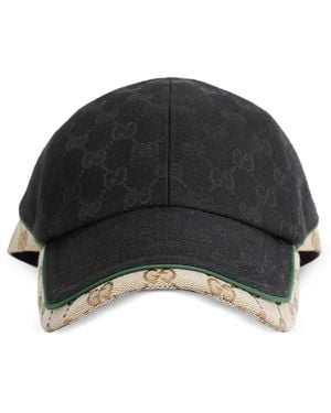 Gucci Gorra Gg Supreme - Negro