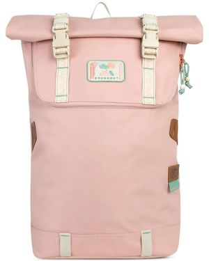 Doughnut Cristopher Dreamwalker Roll-Top Backpack - Pink