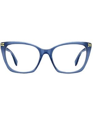 Marc Jacobs Cat-Eye-Frame Glasses - Blue