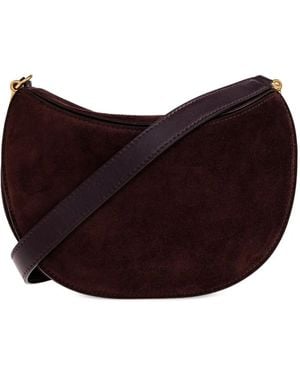 Wandler Kate Suede Shoulder Bag - Purple