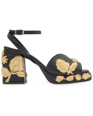 Castañer Vasilia Heeled Sandals - Black