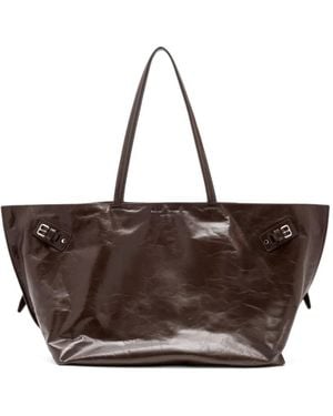 Proenza Schouler Bolso Shopper Days Carryall Con Hebilla - Marrón