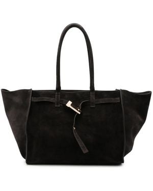 Benedetta Bruzziches Borsa A Spalla Mame Weekend - Nero