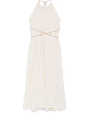 Caravana Cotton Dress - White