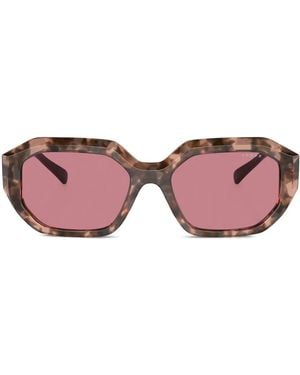 Vogue Eyewear Lunettes De Soleil À Effet Écaille De Tortue - Rose