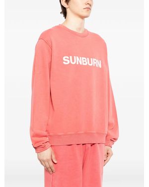 A_COLD_WALL* Logo-Print Jumper - Pink