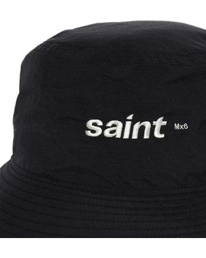 帽子 SAINT Mxxxxxx bucket hat black Buy SAINT Mxxxxxx Saint Bucket Hat 'Black' - SM A23 0000 065 | GOAT