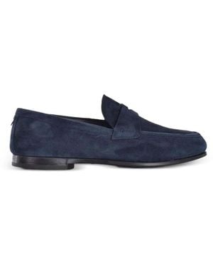 Fabi Penny-Slot Loafers - Blue