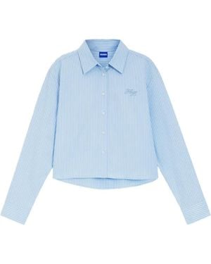 HUGO Camicia A Righe - Blu