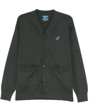 SPORT b. by agnès b. Dino-Embroidered Cardigan - Green
