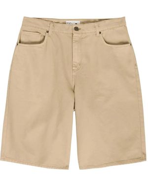 Wax London Luca Denim Shorts - Natural