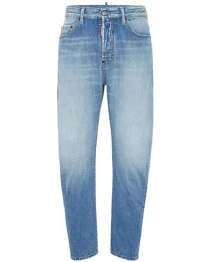 DSquared² Jeans Mit Ausgeblichenem Effekt - Blau