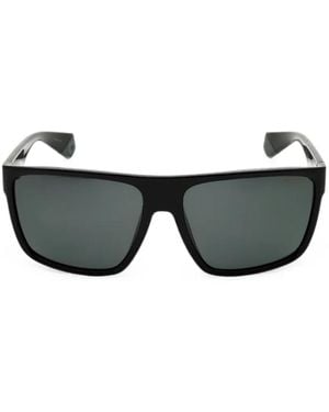 Polaroid Rectangle-Frame Sunglasses - Black