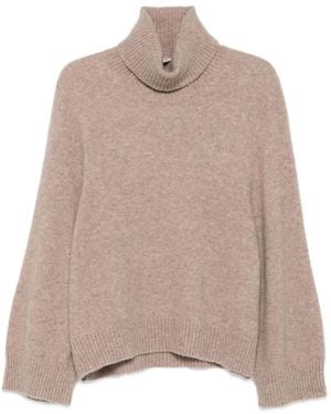 Boboutic Maglione A Collo Alto - Neutro