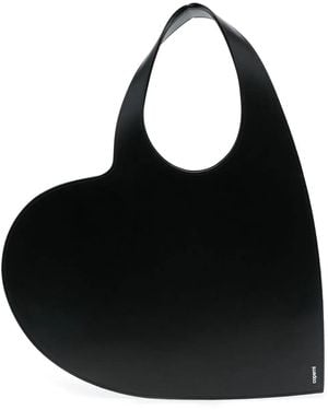 Coperni ハートシェイプ レザーバッグ - ブラック