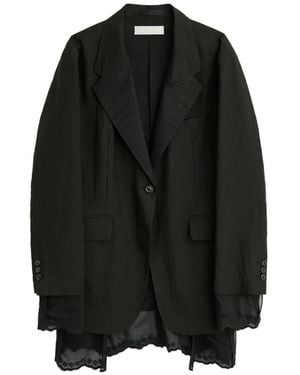 Our Legacy Blazer À Design Réversible - Noir