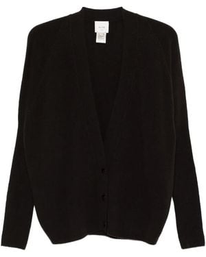 Alysi V-Neck Cardigan - Black