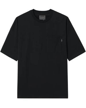 Musium Div. Graphic-Print Embossed-Logo T-Shirt - Black