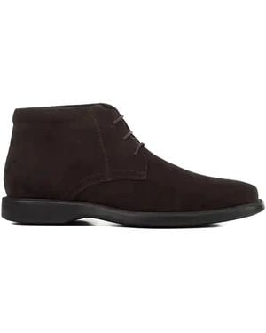 Geox Brayden 2Fit Lace-Up Fastening Boots - Brown