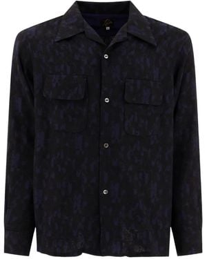 Needles Flap-Pocket Shirt - Blue