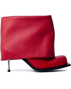FIDAN NOVRUZOVA Botas Iman con tacón de 90 mm - Rojo