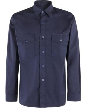 Fortela Cotton Shirt - Blue