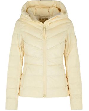 Canada Goose Fixed-Hood Padded Jacket - Natural