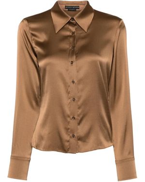 Alice + Olivia Willa Shirt - Brown