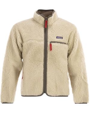 Patagonia Zip-Up Fleece Jacket - Natural