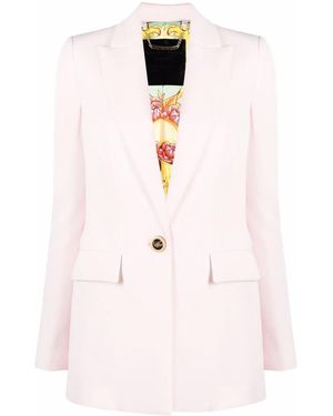 Philipp Plein Single-Breasted Blazer - Pink