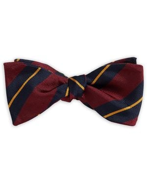 Polo Ralph Lauren Striped Bow Tie - Purple