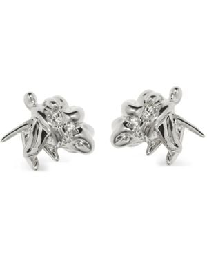 Completedworks Cubic Zirconia Statement Stud Earrings - White
