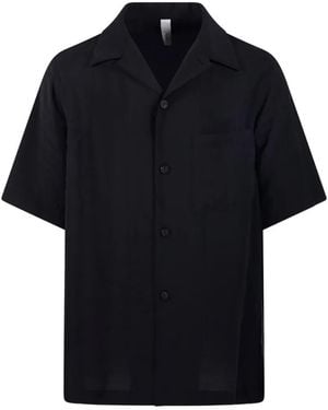 Hevò Pocket Button Shirt - Black