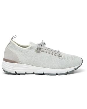 Peserico Lace-Up Trainers - White