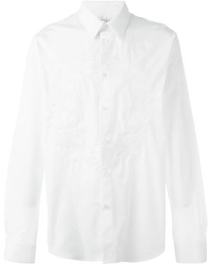 Givenchy Flower Crown Embroidered Shirt - White